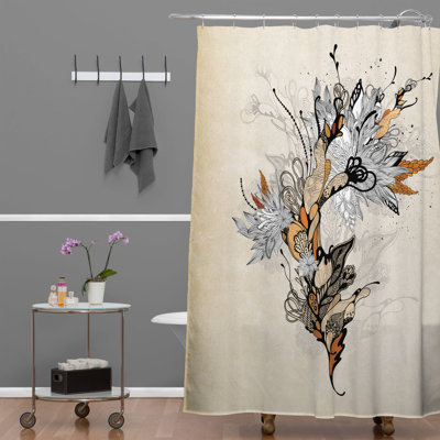 Eccles Floral 1 Single Shower Curtain