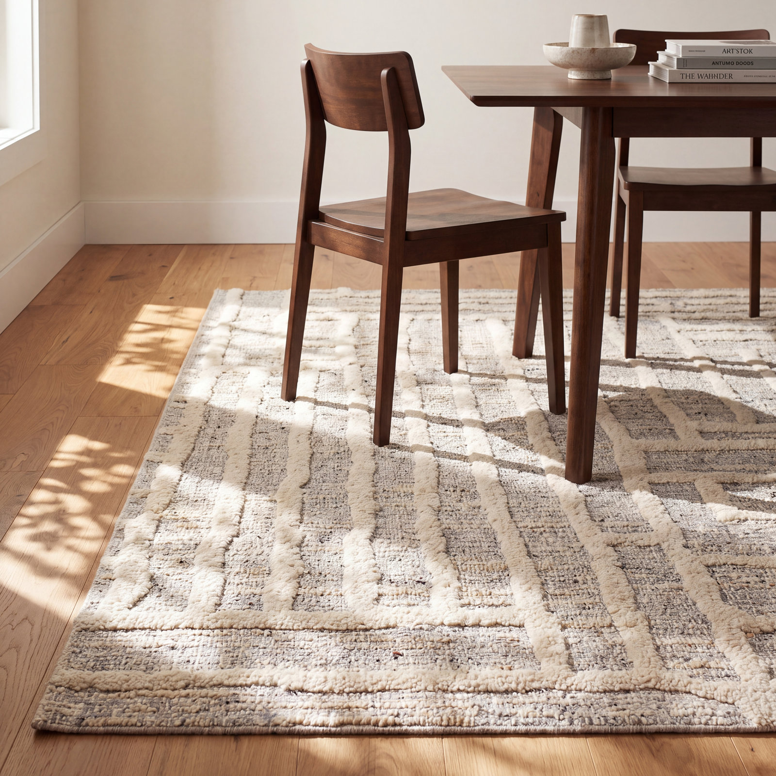 Edwardo Hand-Woven Abstract Rug, Rectangle 10' x 14'