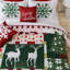 Ensemble de courtepointe 5 pièces Christmas Patchwork-118317196