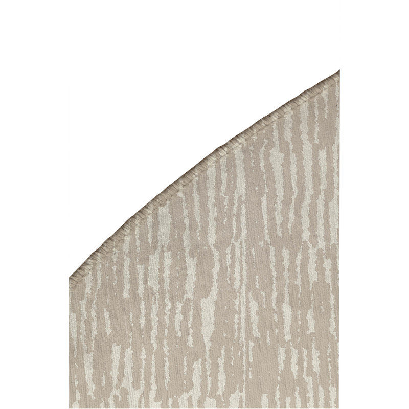Strands Non-Slip Outdoor Rug, Round 5'
