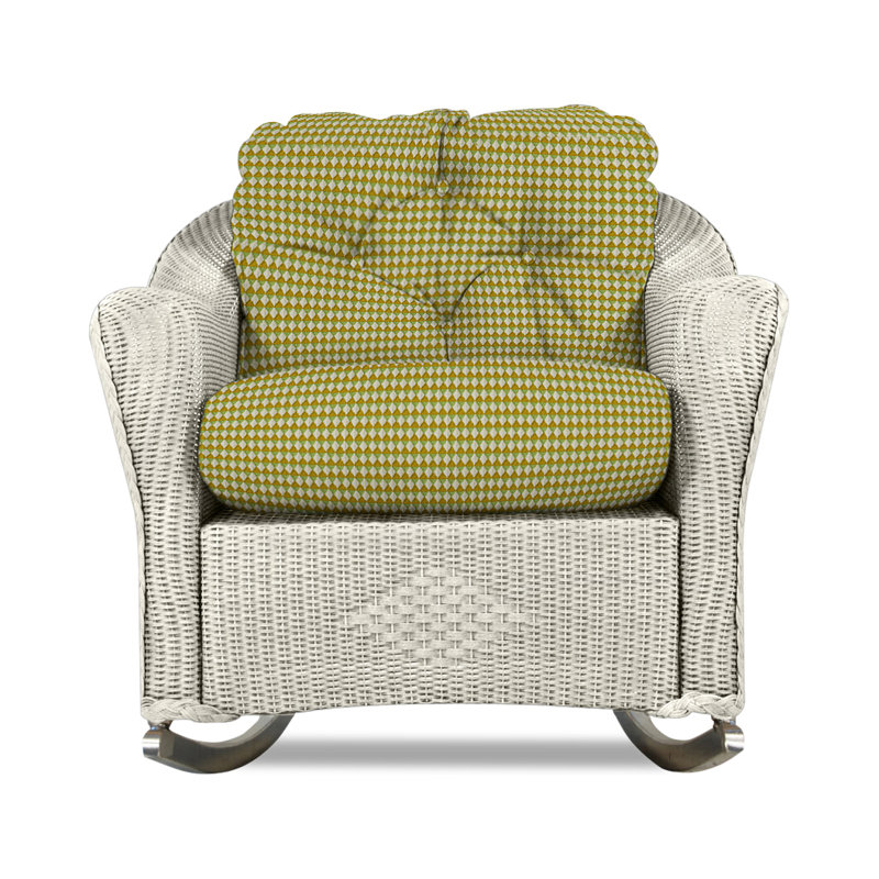Reflections Outdoor Rocker Chair, Beach Navy, Linen