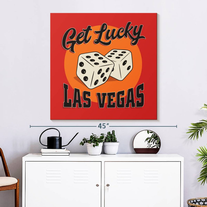 Senne Vintage Las Vegas, H 33 po x l 33 po