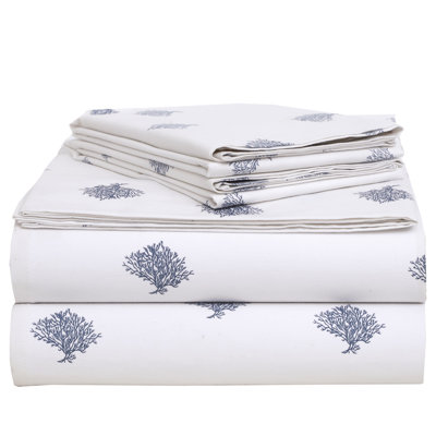 Ensemble de draps 100% coton 144 fils