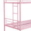 Lit superposé en métal rose sur simple-1124639363-1124639372