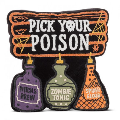 Poison Bottles Bottle Pillow