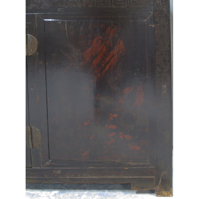 87.4 in. W Solid Wood Sideboard