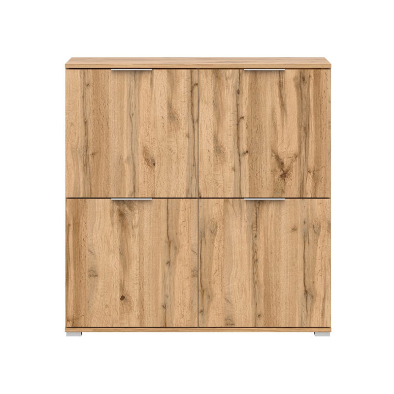 Tashanae Display Cabinet, Oak Wotan