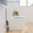 1.1/1.6 GPF Elongated One-Piece Toilet 12" Rough-in Dual Flush Toilet with 17.13" ADA Comfort Seat Height in Glossy White Ceramic, CUPC Certified, WaterSense Cetified, Soft Close Seat-121504119