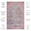 Tapis oriental gris / rouille Abdussamad-1908339419