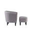 Fauteuil demi-tonneau avec repose-pieds Anges-1733547627