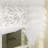 White Emboss Designed Cordless Pleated Paper Shades With Printed Flower Pattern-642198036