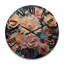 Horloge murale en bois massif Robincroft-255555069