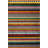 Multicolor Stripe Line Sectioned Abstract Shape Pattern Modern Decorative Rug-628097550