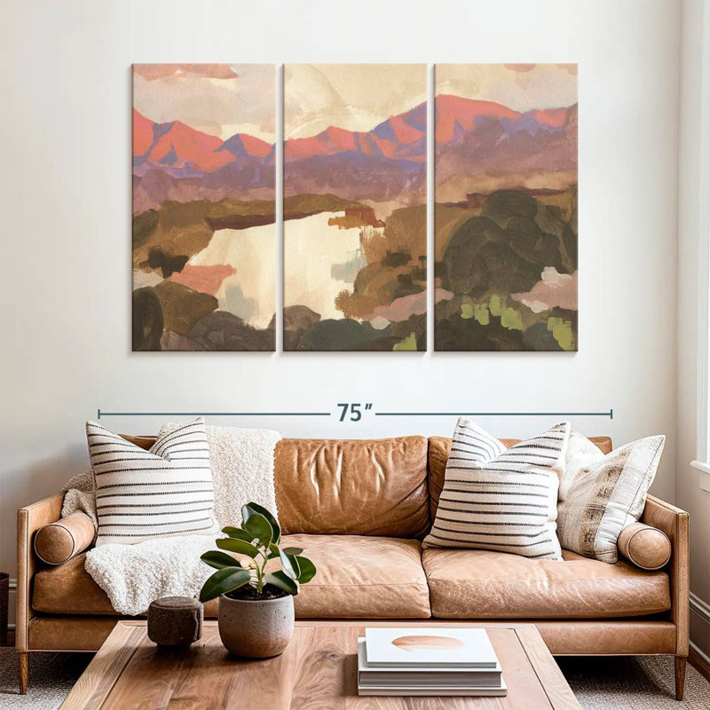 Avery Hawksbill River View I, H 42 po x l 65 po