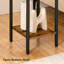 Slim Bedside Side Table with Storage-114295196