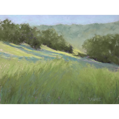 Winter Morning Hike Print by Dina Gardner