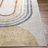 Sunny Machine Washable Modern Cream/Yellow Area Rug-70927223