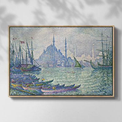 Concarneau, Quiet Morning, Opus 219, 1891 - Paul Signac, toile tendue avec châssis