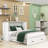 Wooden Murphy Bed with Built-in Charging Station and Storage Drawers-684628725-684628722