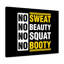 No Sweat - Wrapped Canvas Print-853447774