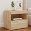 Nirmal 50cm W Manufactured Wood Bedside Table-1238006528-1266630086