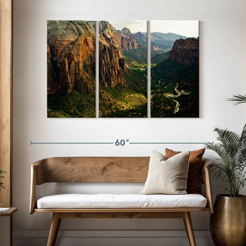 Alvord Angels Landing Viewpoint, H 32 po x l 50 po