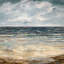 Emerald Sea - Artist Enhanced Canvas Print-1873906590-1874162573
