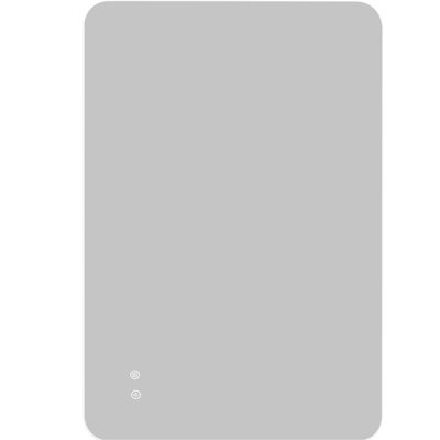 Rectangular 24X36 Backlit Bathroom Mirror For Shaving And Beauty Care, 3 Color Temperatures, Fast - Fog Effect, Memory Of Last Use, Seamless Waterproof Proof Surface 24"X36" With Lighting Modes