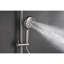 Système de douche Showerspas, avec pomme de douche à effet pluie de 10 po, douche à main à 4 fonctions, barre coulissante réglable et porte-savon,