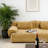 Boneless Modular Sectional Sofa Set – Chenille Deep Seat 3+1 Seater with 3 Cushions, Extra Large Comfortable Living Room Sofa for Bedroom or Apartment-570166790
