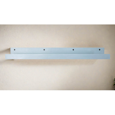 Petite tablette rayonnée en chêne massif 3 pièces Rayne