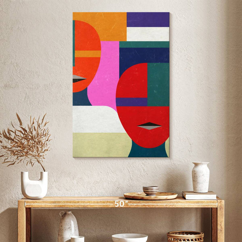 Visages géométriques Avery, H 24 po x l 16 po