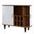 39" Modern Fluted Bar Cabinet with Storage Drawer & Hidden Side Compartments-129194101
