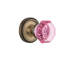 Classic Rosette with Waldorf Pink Door Knob-1336485965-1336485966