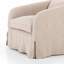 Topanga Slipcover Swivel Chair-Laine Flint