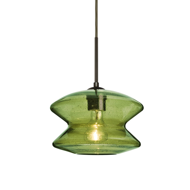 Yara 1 - Light Single Pendant, Bronze, Moss
