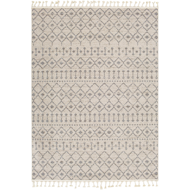 Moroccan Indoor Rug, Rectangle 5'3" x 7'3"