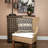 Parkland Collection Ezra Transitional Beige Throw Pillow