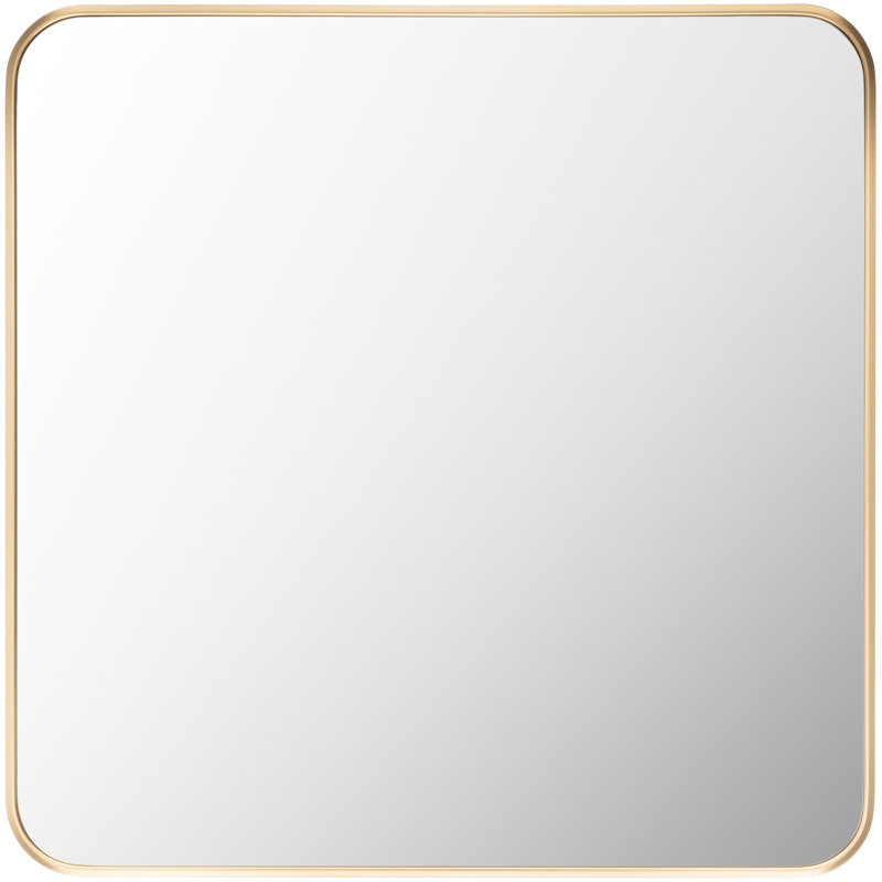 Miroir pleine longueur Destefano Essence, Or, 24 po x 24 po