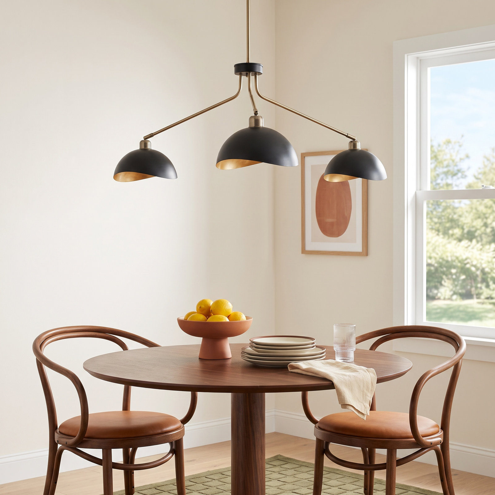 Dimmable 3-Light Pendant