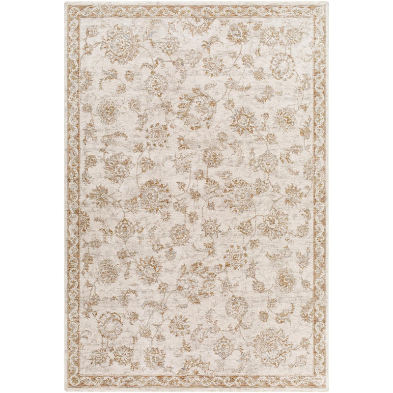Tapis tissé à la machine Aunah DVC2310, Rectangle 10 pi x 13 pi 11 po