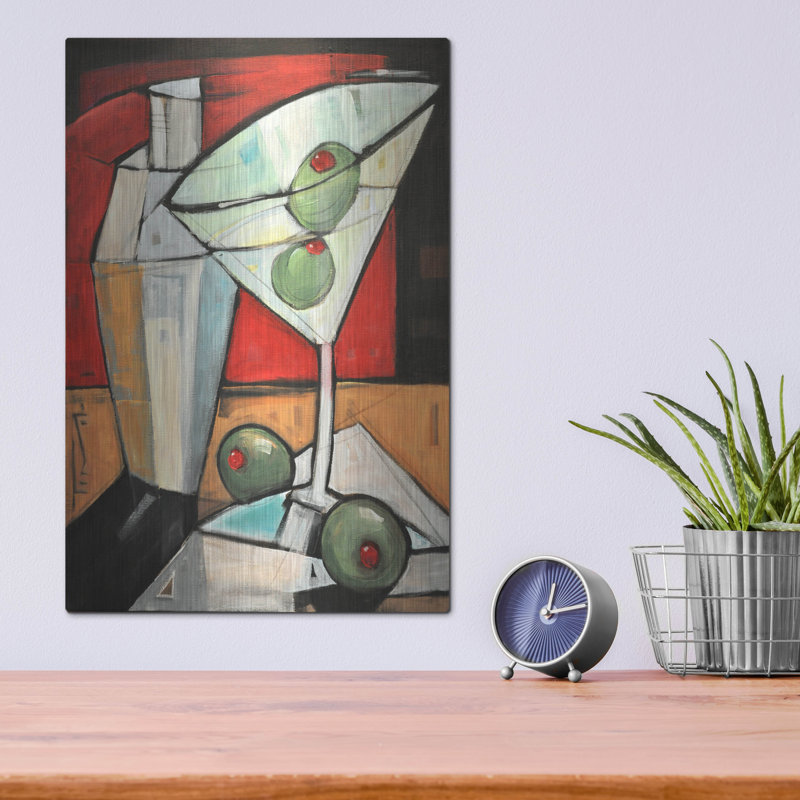 «Shaken Not Stirred» par Tim Nyberg, H 16 po x l 12 po