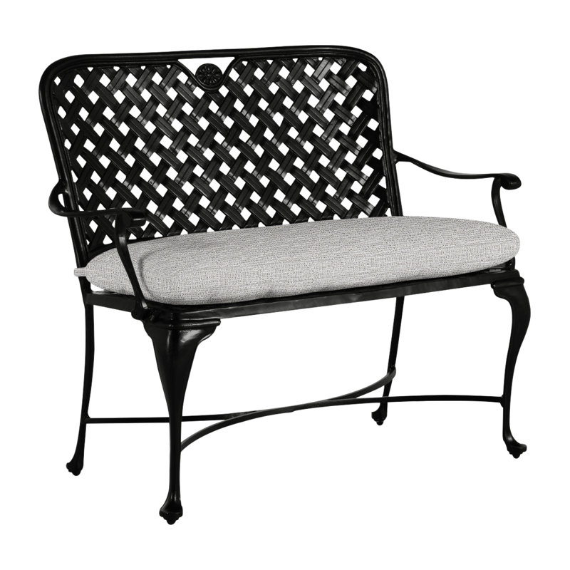 Provance Aluminum Bench - Ancient Earth, Ancient Earth, No Welt, Tweed Toffee