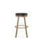 Tabouret de bar et de comptoir pivotant sans dossier Jamieson-102347539-41669611-41669610
