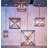 8 - Light Dimmable Lantern Square / Rectangle Chandelier