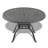 5-Piece Set Of Cast Aluminum Patio Furniture With Brown Cushions-479318147