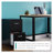 Ready-to-assemble 48-inch Wide Mobile Metal Desk with Laminate Top-1586858185