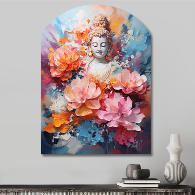 Teig - Meditation Arch Shape Metal Wall Sculpture