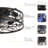 18-Inch Vintage Caged Ceiling Fan Light – Quiet Operation, Remote Control, Industrial Style For Living Room, Bedroom, And Kitchen (Silent/6-Speed/Reversible/Dc Motor) (Bulb Not Included)-1573928034
