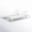 Chaises longues inclinables de 77,56 po Caggiano-110810094